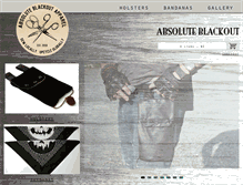 Tablet Screenshot of absoluteblackout.com